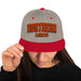 Heather Grey/ Red