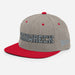 Heather Grey/ Red